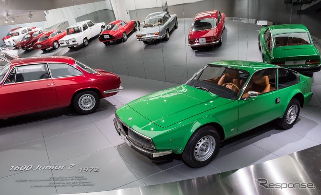 アルファロメオ歴史博物館のコレクション(ジュリエッタとジュリア )