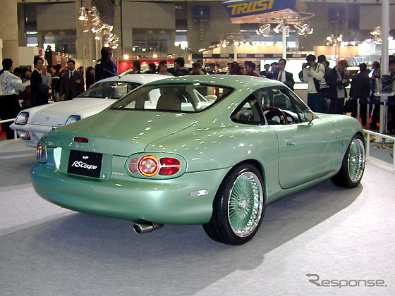 【オートサロン2002速報】50年代のGTカーのイメージ---マツダ『RSクーペ』