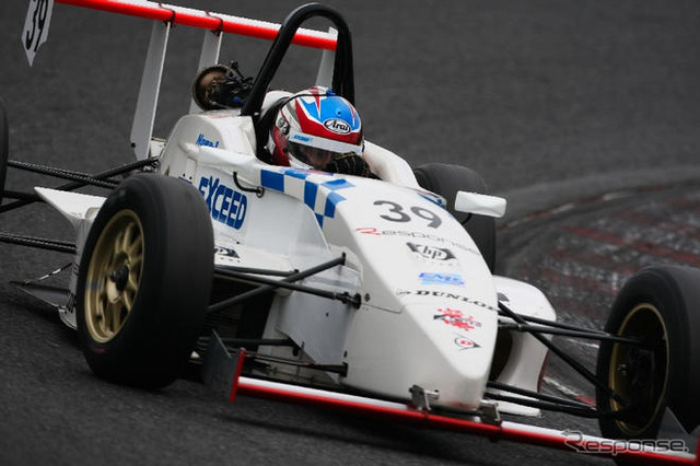 【筑波スーパーFJ 第3戦】レスポンス応援の野間選手はメカトラブルでスタートできず