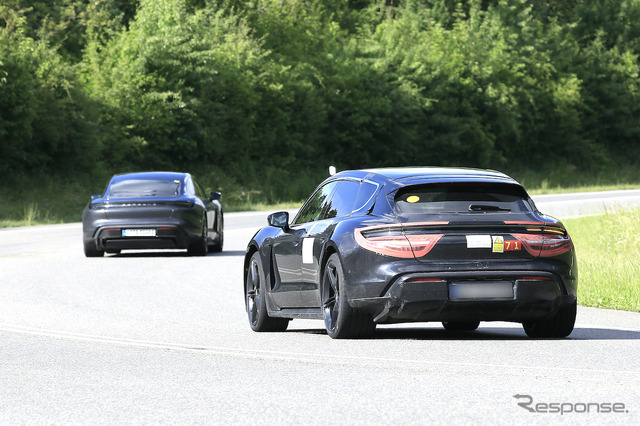 ポルシェ タイカン・クロスツーリスモ 市販型プロトタイプ(スクープ写真)