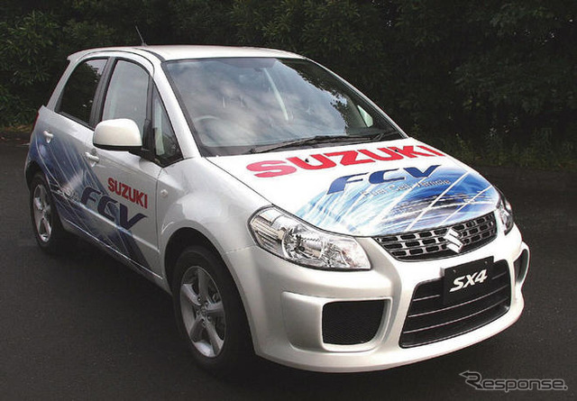スズキが新型燃料電池車 SX4-FCV を開発、公道走行試験へ
