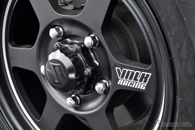 ◆RAYS VOLK RACING TE37X UL 装着サイズ:16in×5.5J Inset+20 5H-139.7 カラー:ブラストブラック(BC) タイヤサイズ:185/85R16