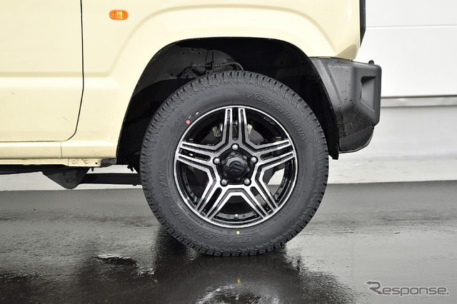 ◆LEHRMEISTER PREMIX GRAVAS Jr(グラバス ジュニア) 装着サイズ:16in×5.5J Inset+20 5H-139.7 カラー:ブラックポリッシュ タイヤサイズ:175/80R16