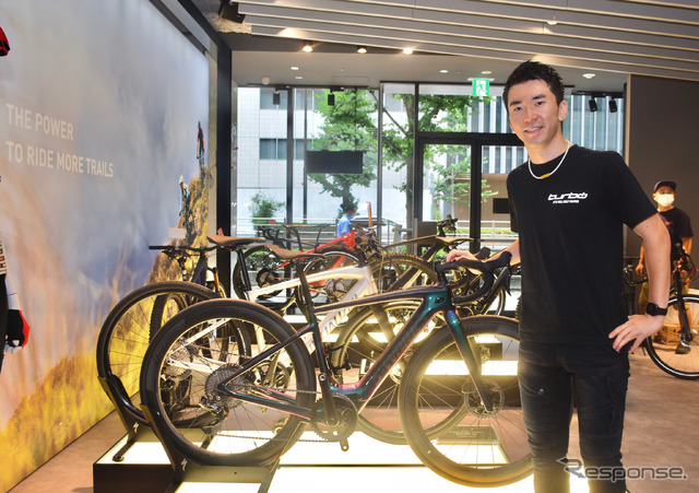 SPECIALIZED TURBOと笹原右京選手