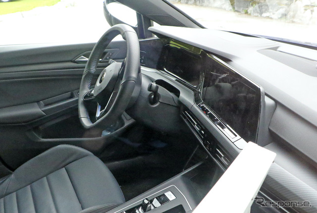 VW ゴルフR 新型プロトタイプ(スクープ写真)