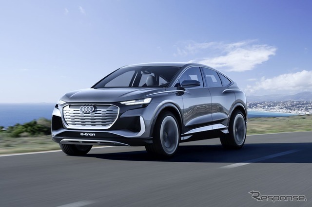 Audi Q4 Sportback e-tron Conceptスニークプレビュー