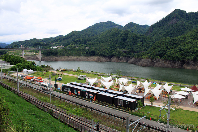 川原湯温泉あそびの基地NOA川原湯温泉駅キャンプ場