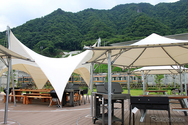 川原湯温泉あそびの基地NOA川原湯温泉駅キャンプ場