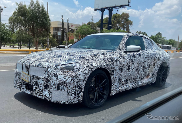 BMW 2シリーズ クーペ 次期型プロトタイプ(スクープ写真)