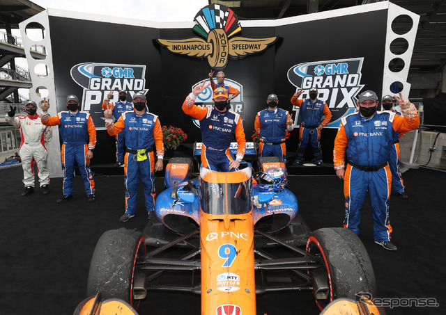 #9 スコット・ディクソンが開幕2連勝。