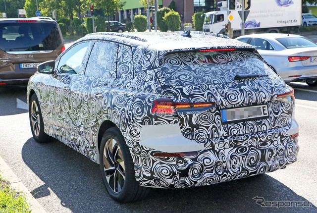 アウディ Q4 e-tron 市販型(スクープ写真)