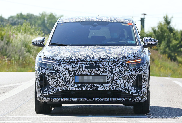 アウディ Q4 e-tron 市販型(スクープ写真)