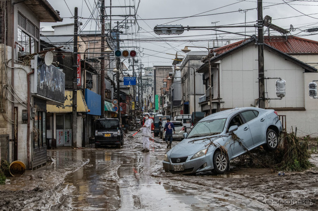 熊本豪雨（7月5日、熊本県人吉市）