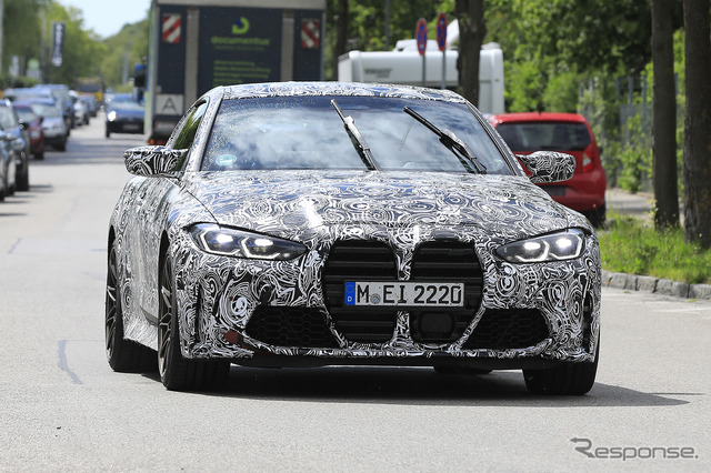 BMW M4クーペ 新型プロトタイプ（スクープ写真）