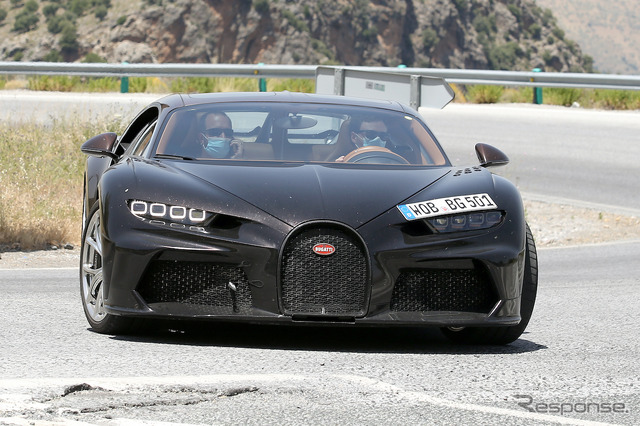 ブガッティ シロン 派生モデルプロトタイプ(スクープ写真)