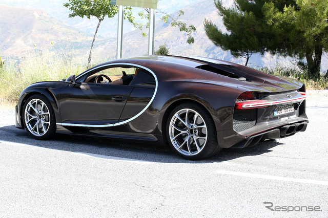 ブガッティ シロン 派生モデルプロトタイプ(スクープ写真)