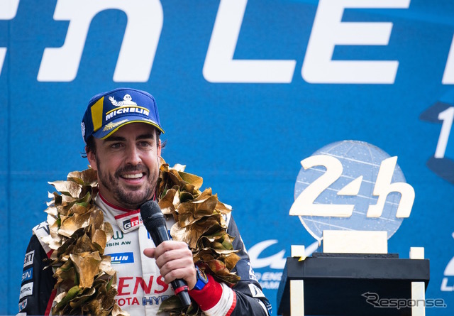 フェルナンド・アロンソ(2019年ルマン24時間レース参戦時)