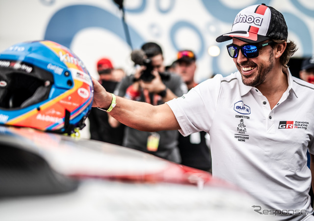 フェルナンド・アロンソ(2020年ダカールラリー参戦時)