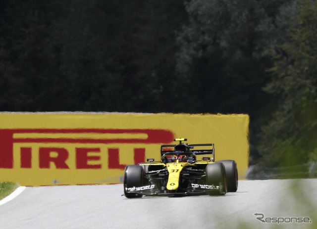 2020年シーズンのルノーF1マシン(#31 E.オコン、開幕戦オーストリアGP)