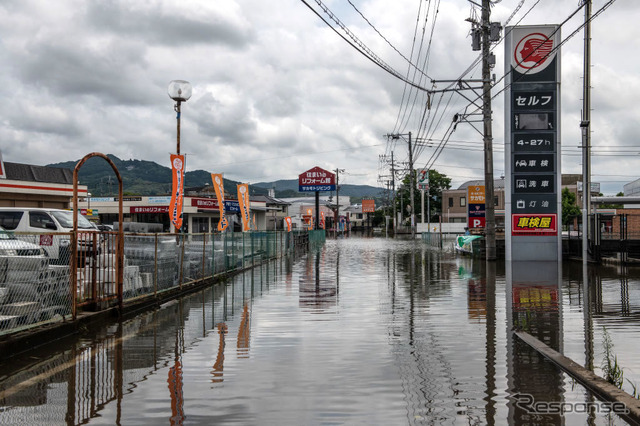 福岡県久留米市（7月8日）