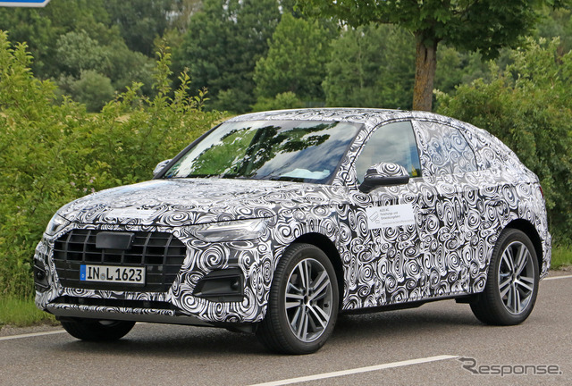 アウディ Q5スポーツバック プロトタイプ(スクープ写真)