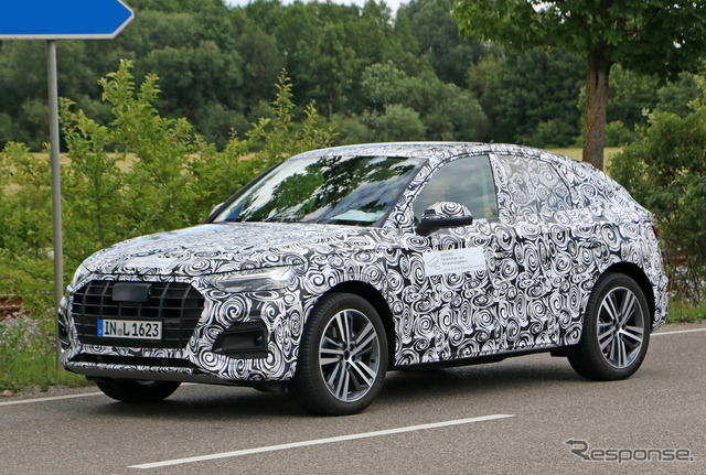 アウディ Q5スポーツバック プロトタイプ(スクープ写真)