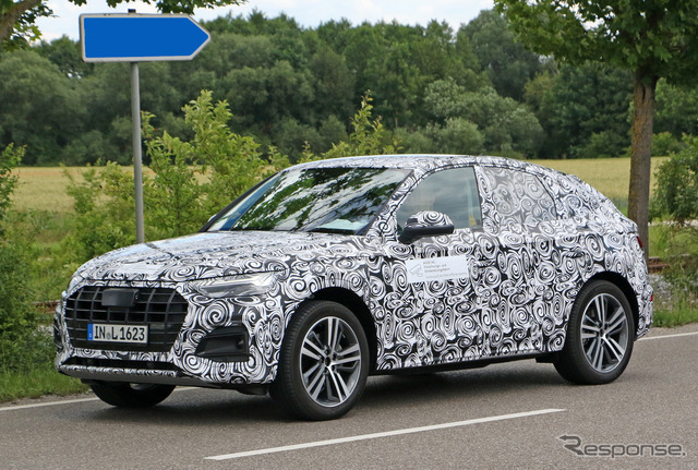 アウディ Q5スポーツバック プロトタイプ(スクープ写真)