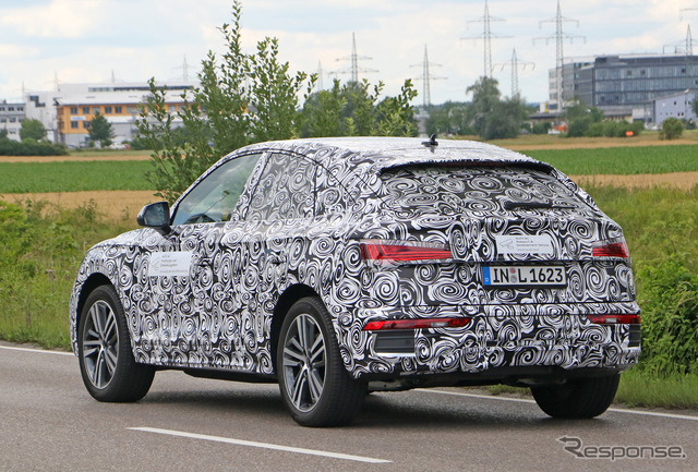 アウディ Q5スポーツバック プロトタイプ(スクープ写真)