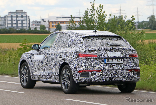 アウディ Q5スポーツバック プロトタイプ(スクープ写真)