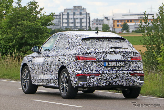 アウディ Q5スポーツバック プロトタイプ(スクープ写真)