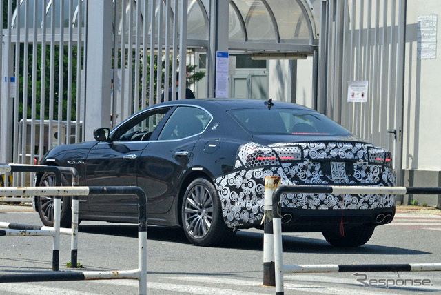 マセラティ ギブリ 改良新型 プロトタイプ(スクープ写真)