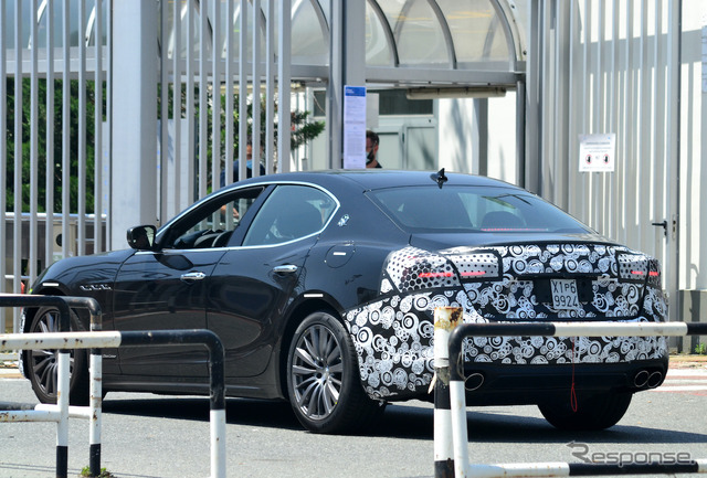 マセラティ ギブリ 改良新型 プロトタイプ(スクープ写真)