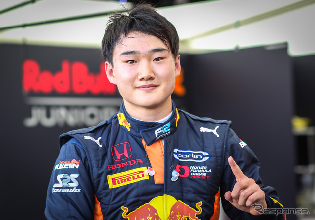 #7 角田裕毅(ポールポジション獲得時)