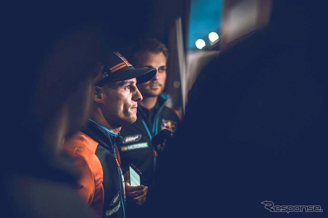 ポル・エスパルガロ(KTM。2019年11月、バレンシアテスト)