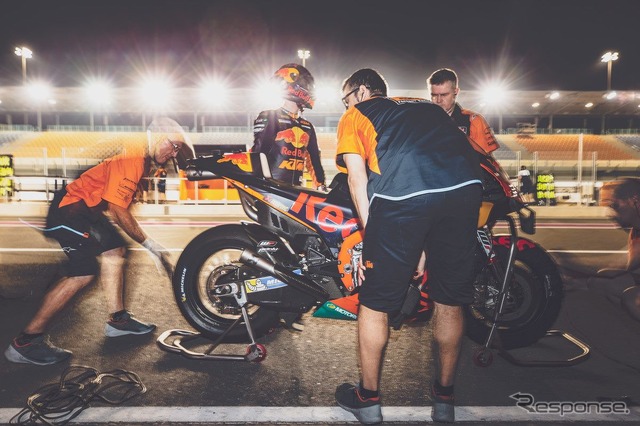 ポル・エスパルガロ(KTM。2020年2月、カタールテスト)