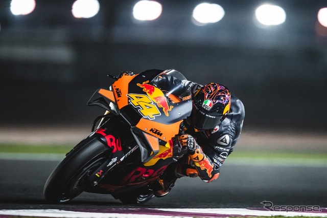 ポル・エスパルガロ(KTM。2020年2月、カタールテスト)