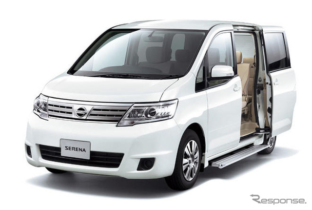 オーテックが セレナ に特別仕様車を設定…スタイリッシュステップ