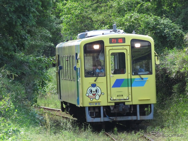 犀川～油須原間の7月18日再開を予定している平成筑豊鉄道田川線。