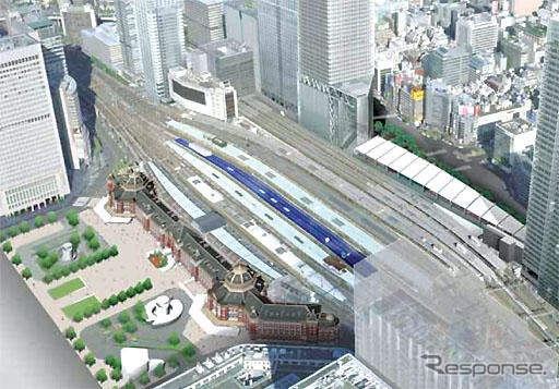 東京駅に太陽光発電パネルを導入…JR東日本