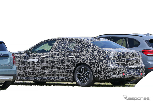 BMW i7 プロトタイプ(スクープ写真)
