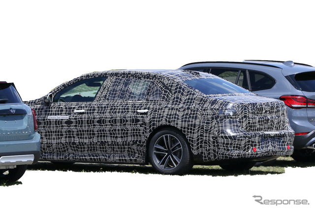 BMW i7 プロトタイプ(スクープ写真)