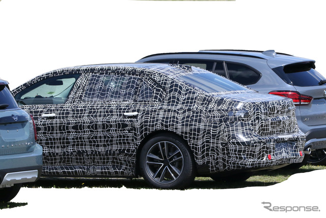 BMW i7 プロトタイプ(スクープ写真)