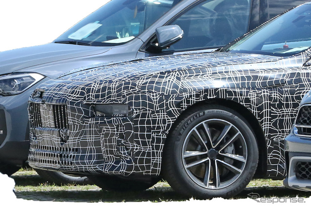 BMW i7 プロトタイプ(スクープ写真)