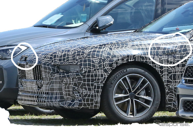 BMW i7 プロトタイプ(スクープ写真)