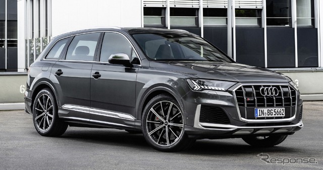 アウディ SQ7 改良新型の4.0TFSI