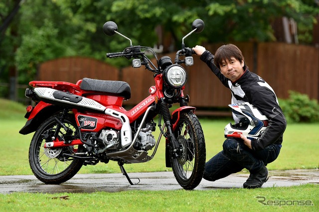 ホンダ CT125・ハンターカブと青木タカオ氏