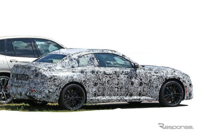 BMW 2シリーズ クーペ 次期型プロトタイプ（スクープ写真）