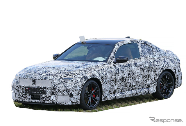 BMW 2シリーズ クーペ 次期型プロトタイプ(スクープ写真)