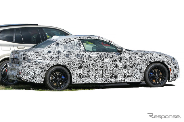 BMW 2シリーズ クーペ 次期型プロトタイプ(スクープ写真)