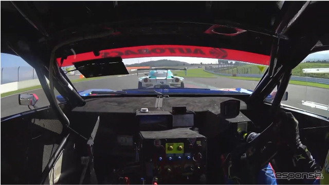 SUBARU On-TubeによるSUPER GT LIVE配信(スクリーンショット)